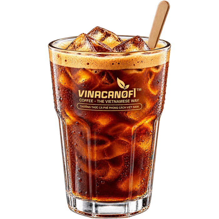 VINACANOFI Freeze-Dried Instant Coffee — iced serving